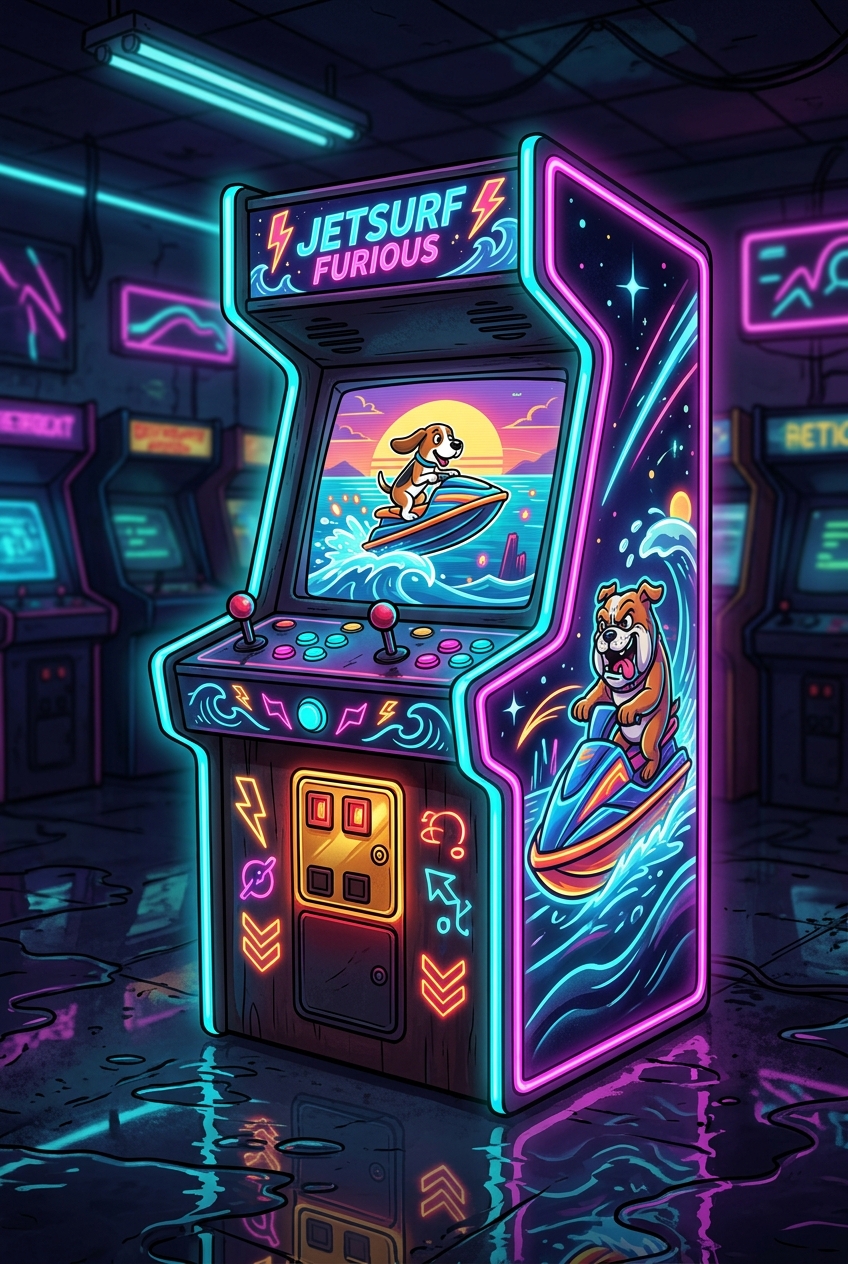Stake to Earn — neon arcade vault